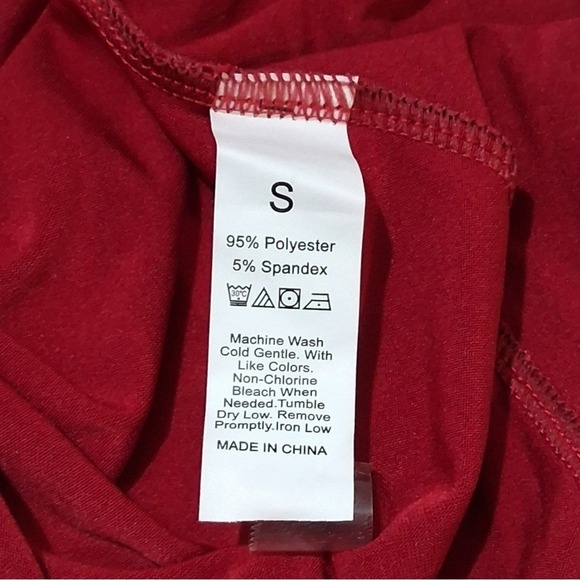 SALE NWT, Red/White Ladies' Sexy Sleepwear - Picture 6 of 7